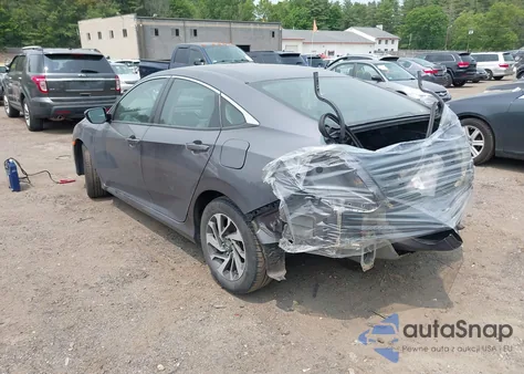 2016 Honda Civic Ex из США, поврежденный, VIN 19XFC2F79GE220952